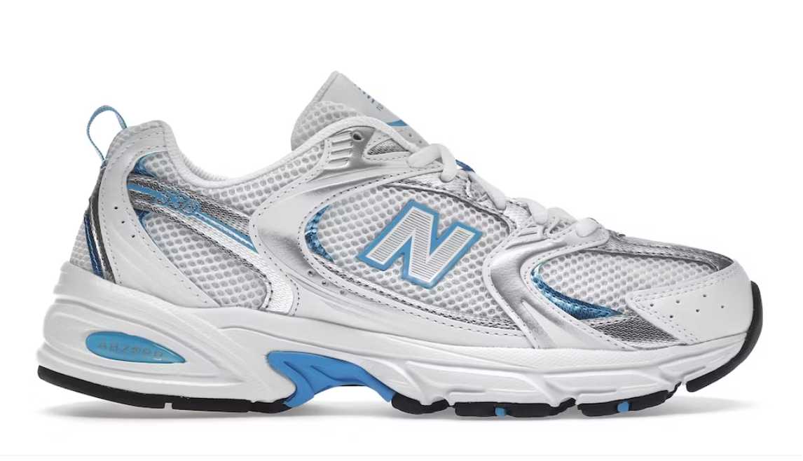 new balance 530 white sky blue