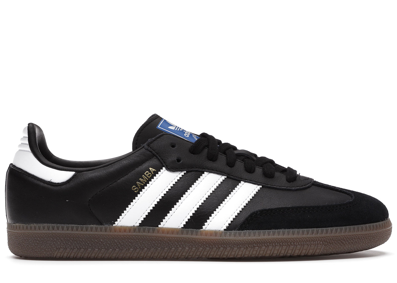 adidas samba og black white gum