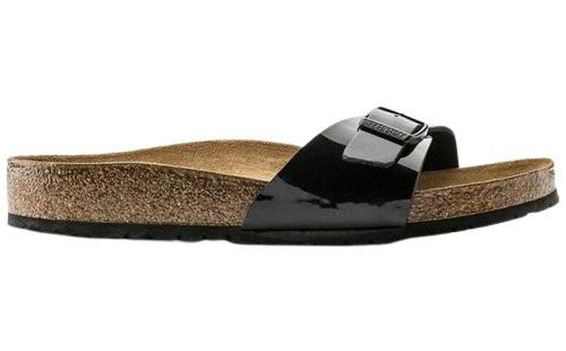 Birkenstock Madrid Bs Black Patent Pianta Stretta