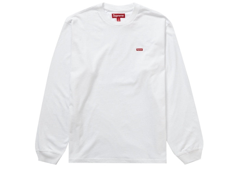 トップス Supreme Small Box L/S Tee White S Supreme Small Box L/S Tee White | Sneakers OneStreet