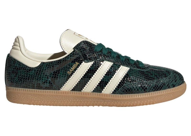 adidas Samba OG Snakeskin Collegiate Green (Women's)