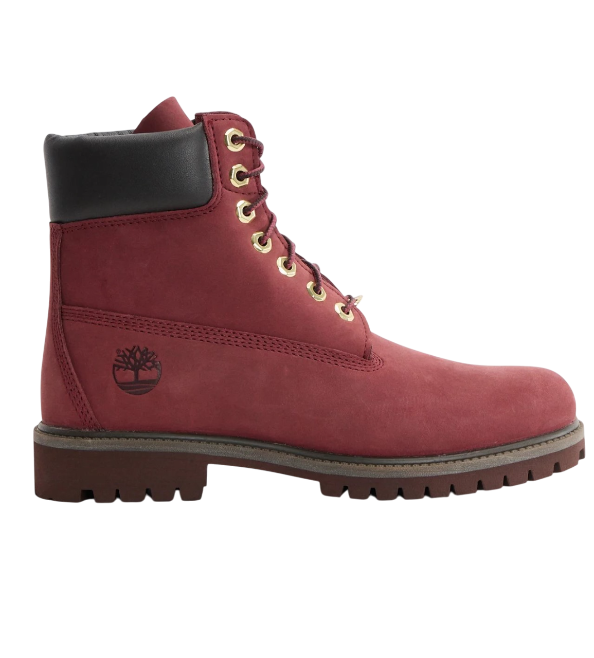 Timberland Premium 6 In Lace Waterproof Burgundy