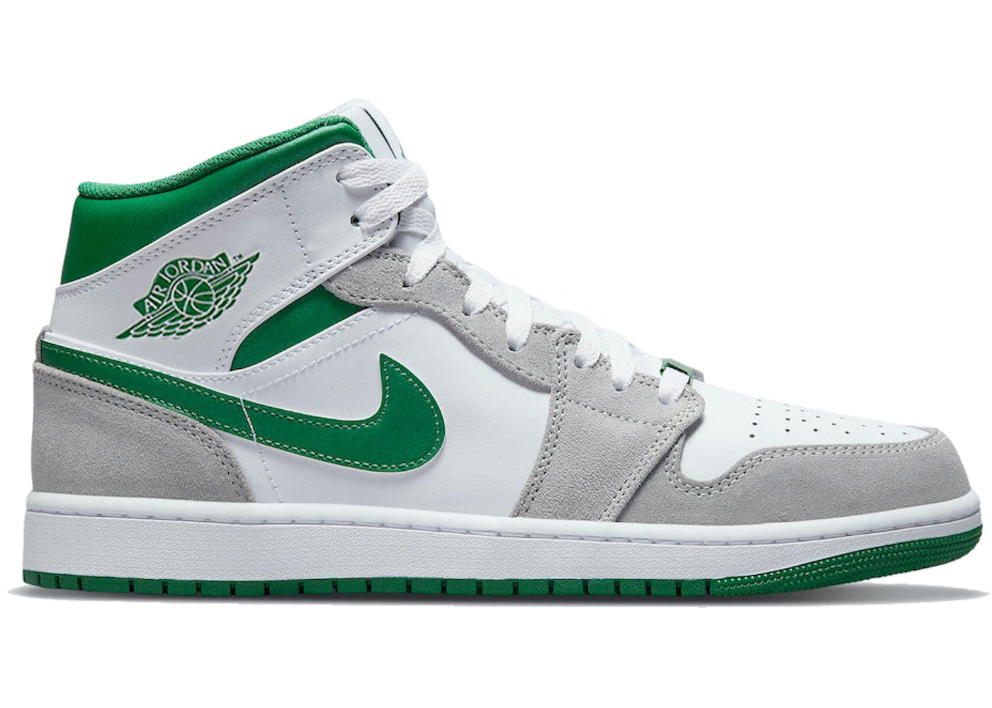 jordan 1 mid grey green