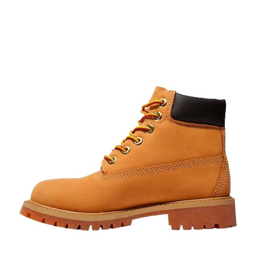 Timberland Premium 6 in Waterproof Boot Wheat Nubuck Kids