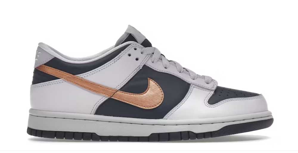 nike dunk low se copper swoosh (gs)