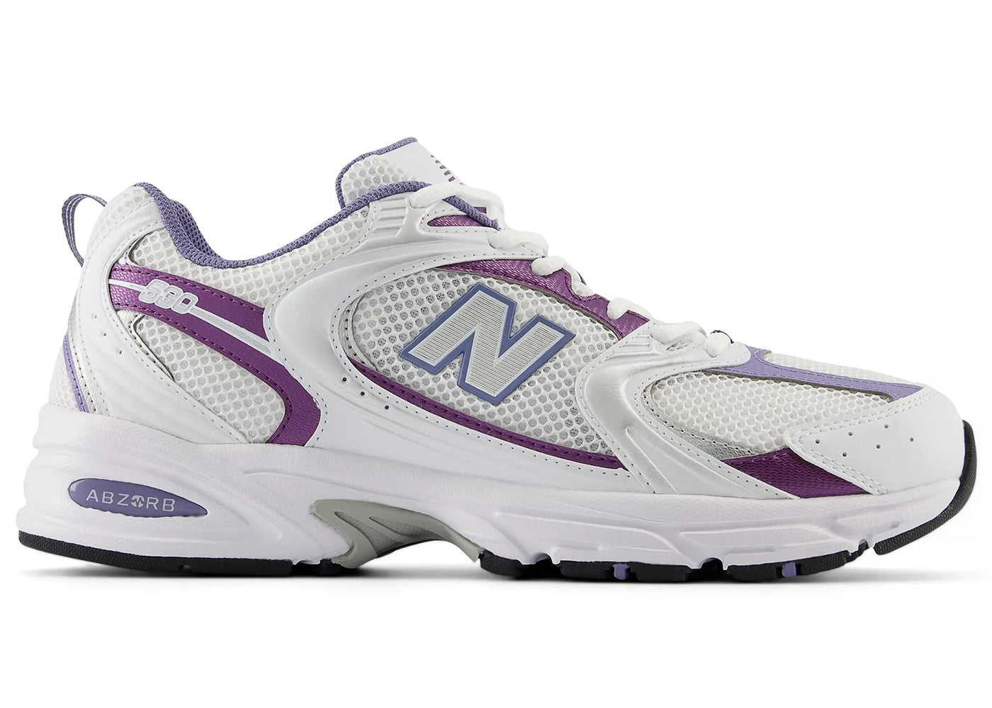 new balance 530 white violet