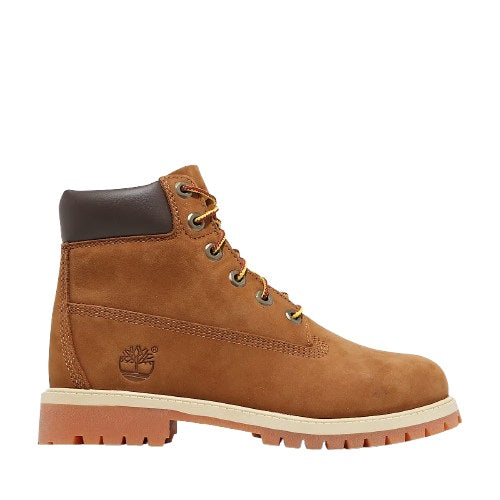 Timberland Premium 6 in Lace Waterproof Brown (GS)