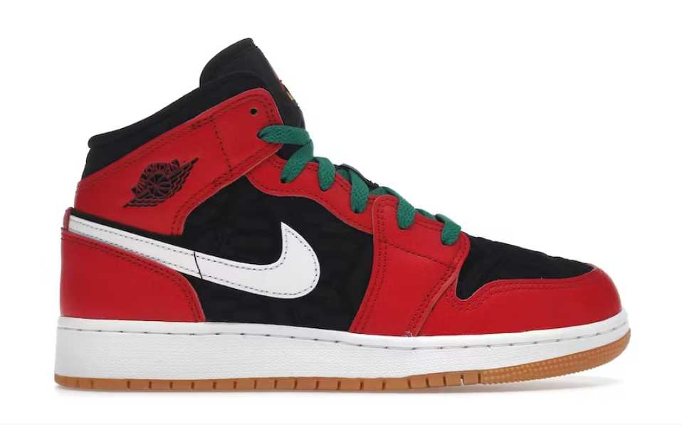 jordan 1 mid se christmas (gs)