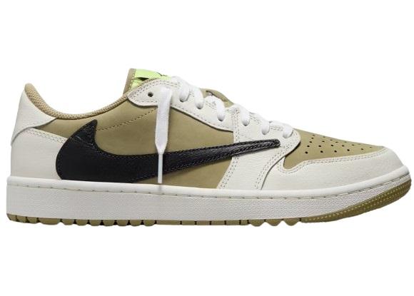 jordan 1 retro low golf travis scott neutral olive