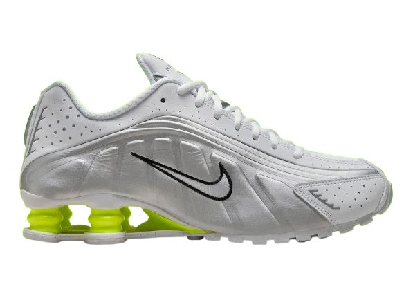 Nike Shox R4 "White Metallic Silver"