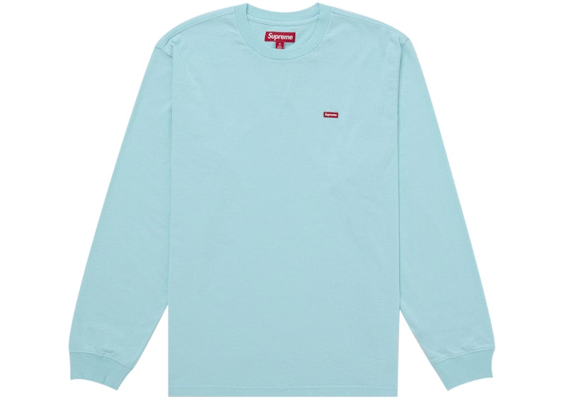 Supreme Small Box L/S Tee (SS26) Blue