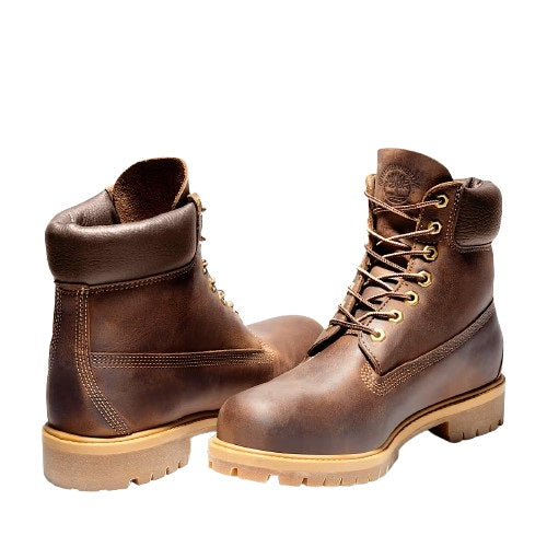 Timberland Premium 6 in Lace Waterproof Dark Brown