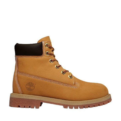 Timberland Premium 6 in Waterproof Boot Wheat Nubuck (GS)