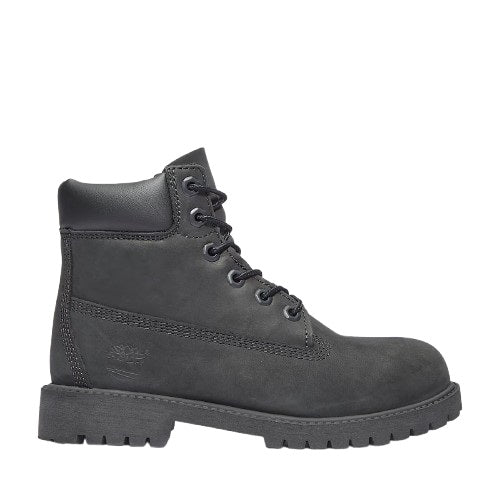 Timberland Premium 6 In Waterproof Boot Black Nubuck (GS)