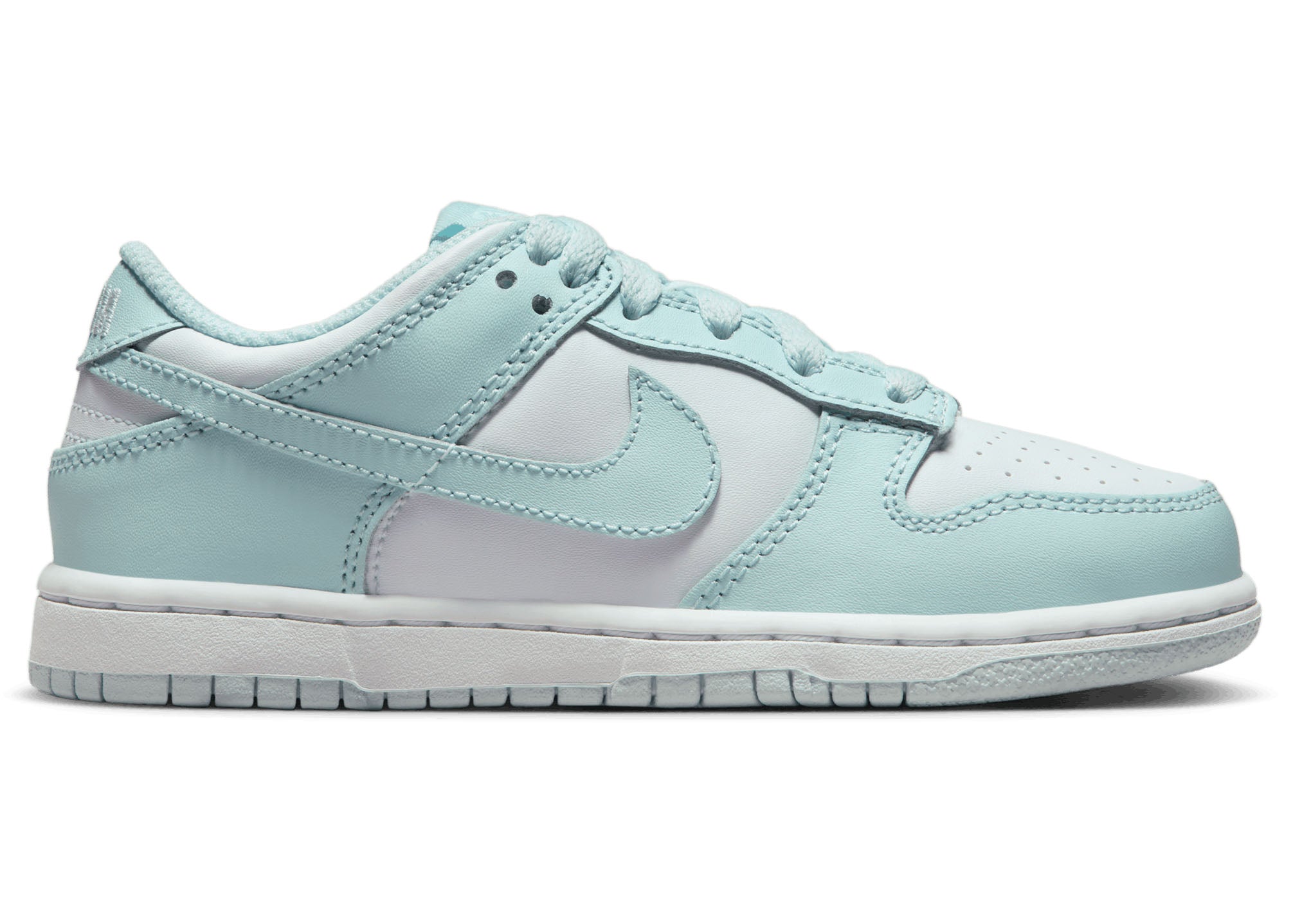 nike dunk low white glacier blue (ps)