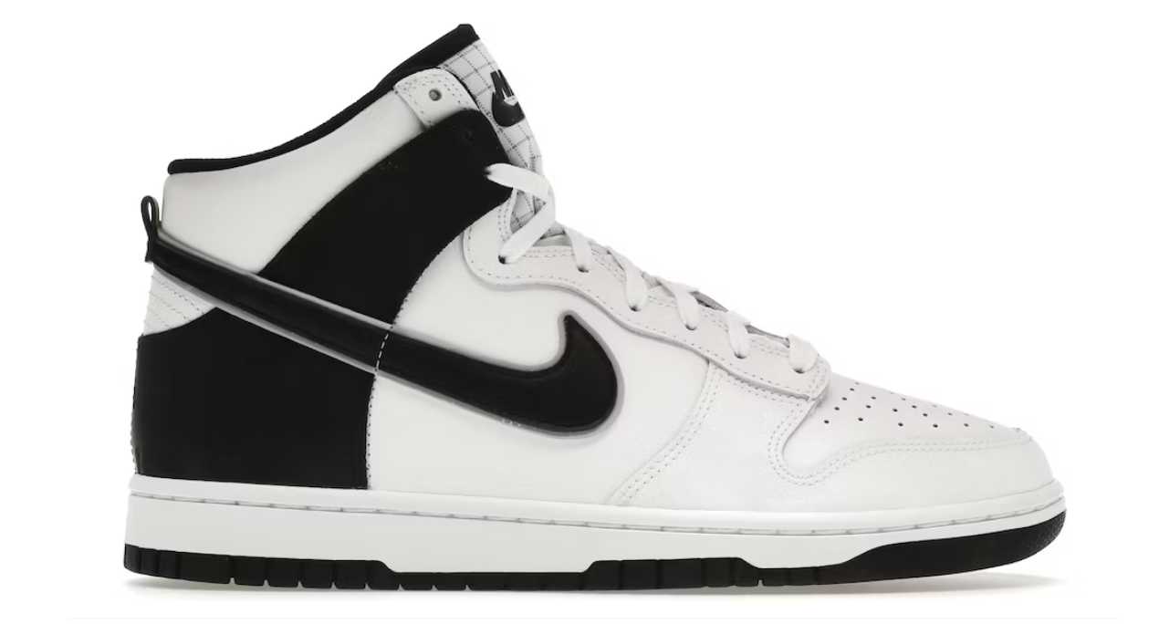 nike dunk high retro se white black camo