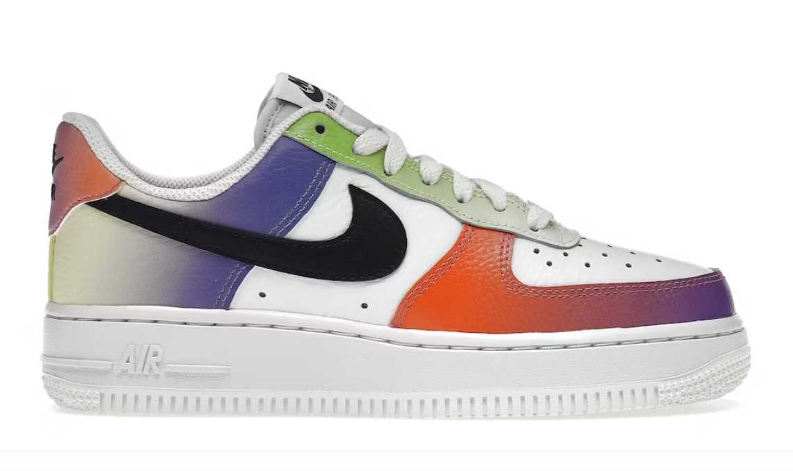 nike air force 1 low '07 multi-color gradient (women's)