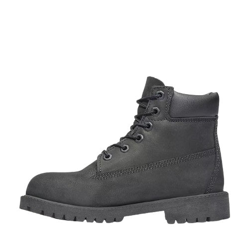 Timberland Premium 6 In Waterproof Boot Black Nubuck (GS)