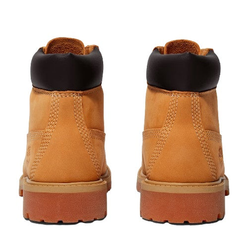 Timberland Premium 6 in Waterproof Boot Wheat Nubuck Kids