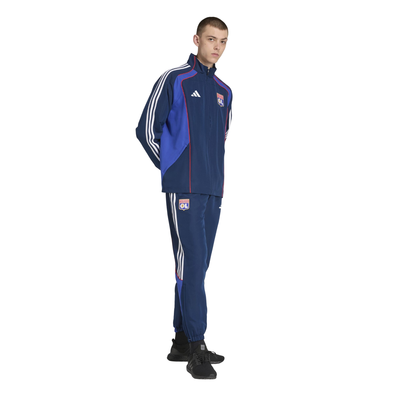 ADIDAS X OLYMPIQUE LYON COMPLETE TRACKSUIT