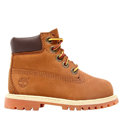 Timberland Premium 6 in Waterproof Boot Rust Nubuck Kids