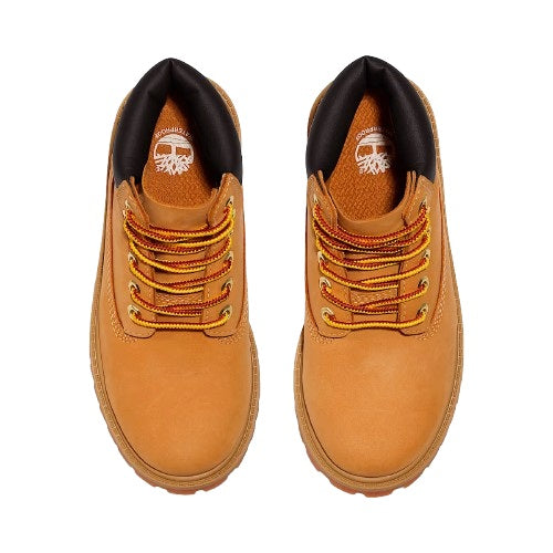 Timberland Premium 6 in Waterproof Boot Wheat Nubuck Kids