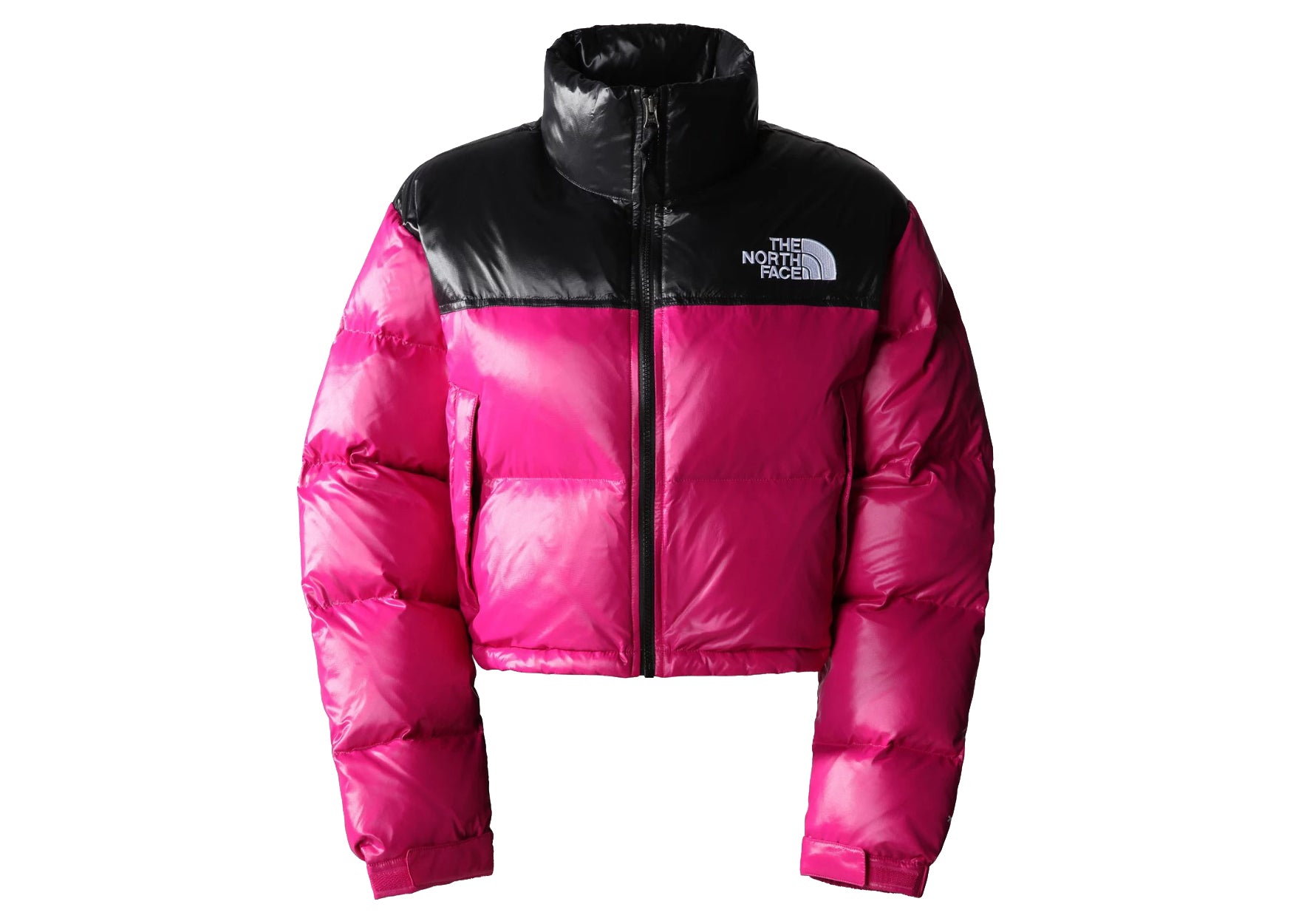 GIUBBINO the north face WOMEN’s 700 retro nuptse fuchsia pink