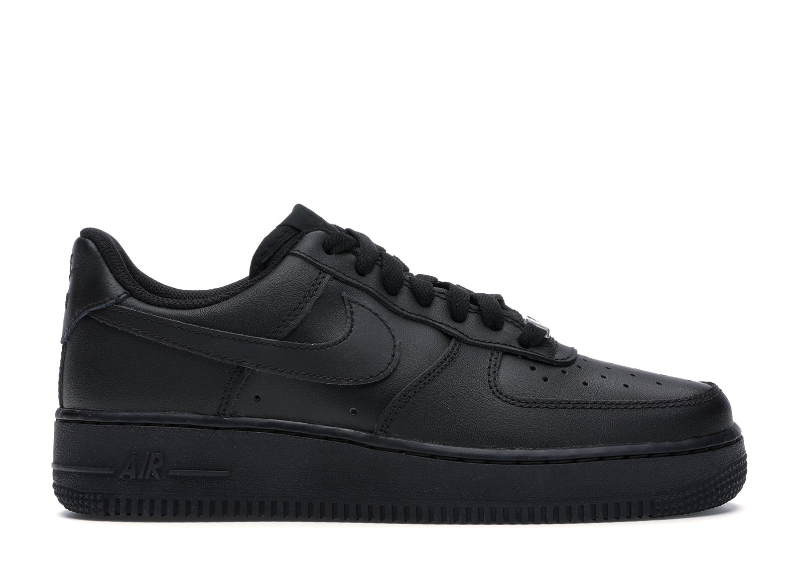 nike air force 1 low 07 black (women's)