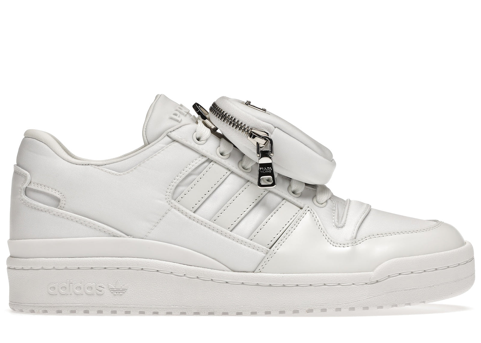 adidas forum low prada white