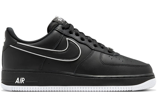 nike air force 1 low '07 black white sole (2023)