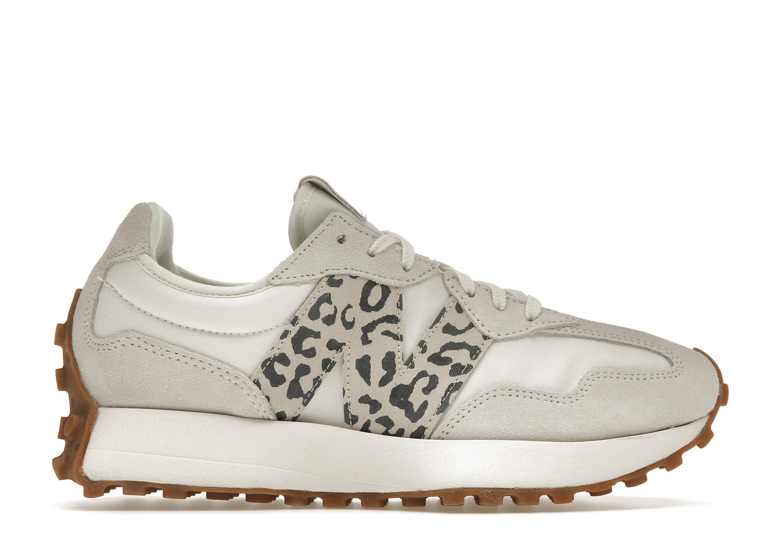 new balance 327 sea salt leopard pantera (women's)