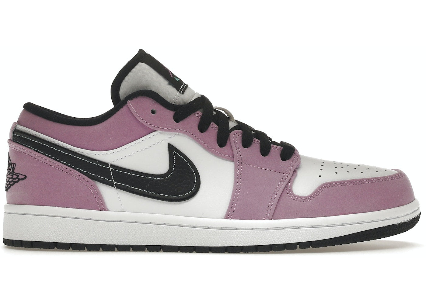 jordan 1 low se violet shock white black