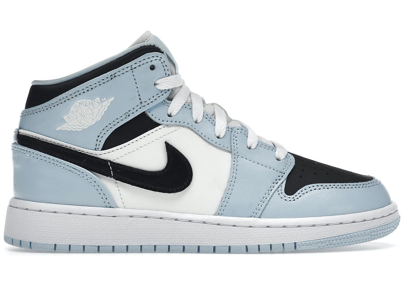 jordan 1 mid ice blue (gs)