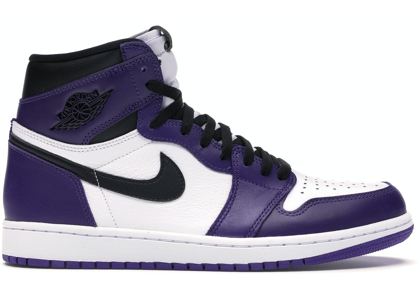 jordan 1 retro high court purple white