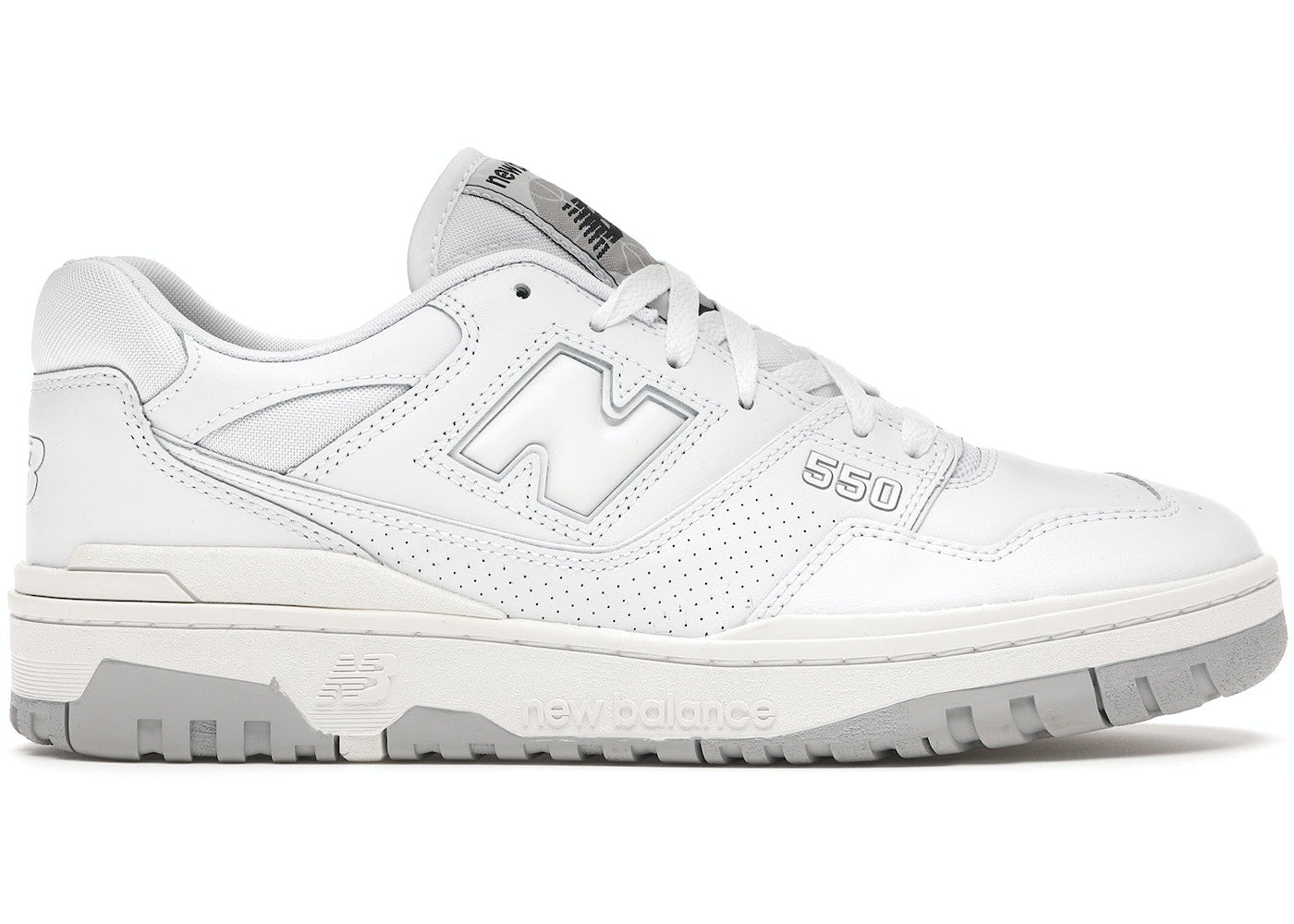 new balance 550 white grey