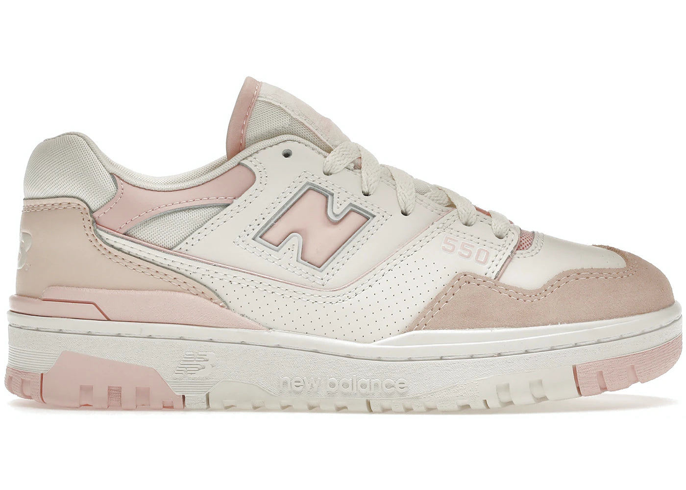 new balance 550 white pink (w)