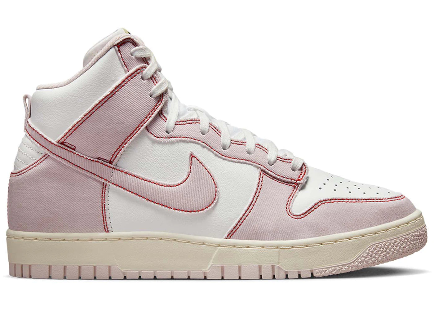 nike dunk high 1985 barely rose denim