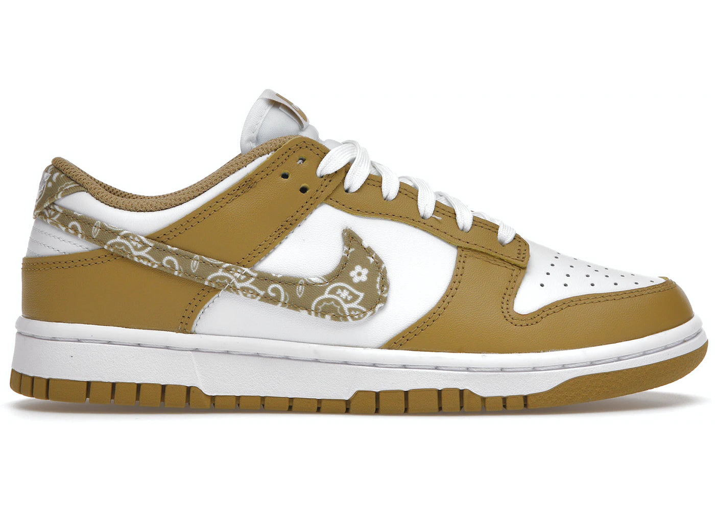 nike dunk low essential paisley pack barley (w)