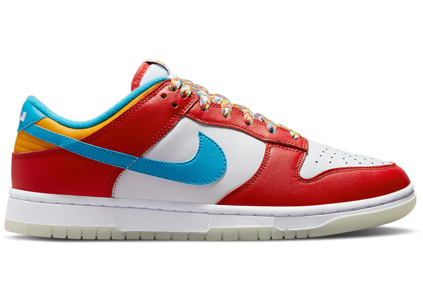 nike dunk low qs lebron james fruity pebbles