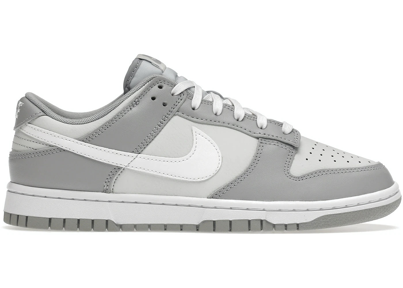 nike dunk low two tone grey